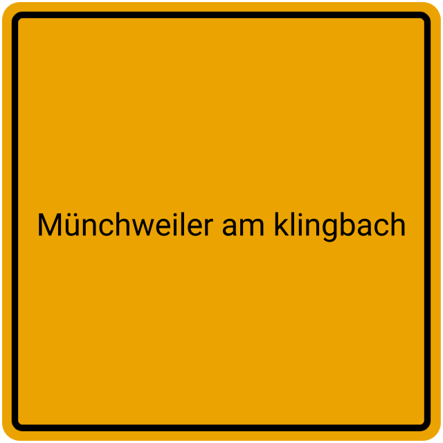 Meldebestätigung Münchweiler am Klingbach